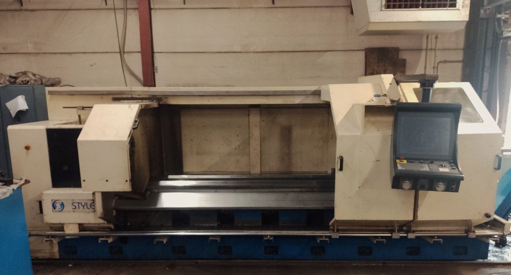 Style 760x3000 cnc draaibank, Doe-het-zelf en Bouw, Draaibanken, Gebruikt, 1000 mm of meer, Ophalen of Verzenden, Metaaldraaibank
