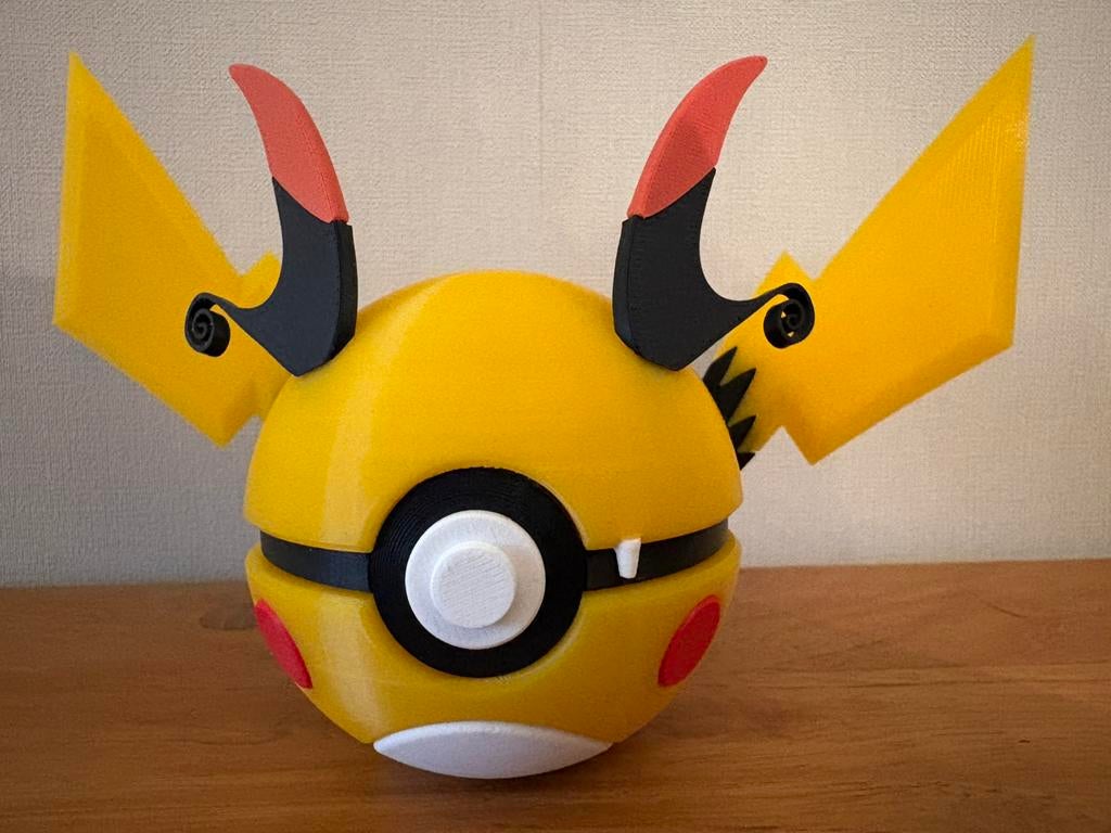 Pokemon mega raichu x, Ophalen of Verzenden, Zo goed als nieuw