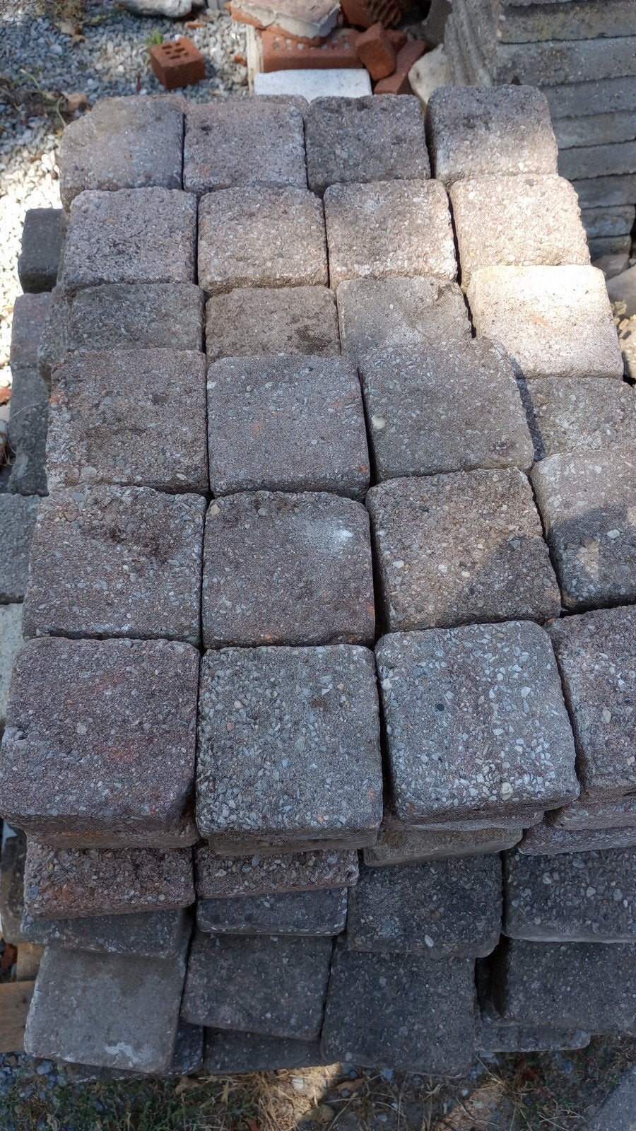 klinkers 10x10, Tuin en Terras, Tegels en Klinkers, Ophalen, Klinkers