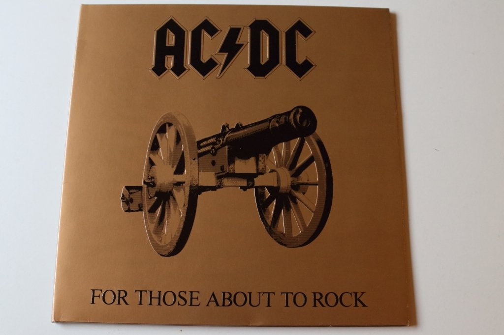 AC/DC voor degenen die op het punt staan te rocken, Cd's en Dvd's, LP, Hard Rock, Zo goed als nieuw, 12 inch