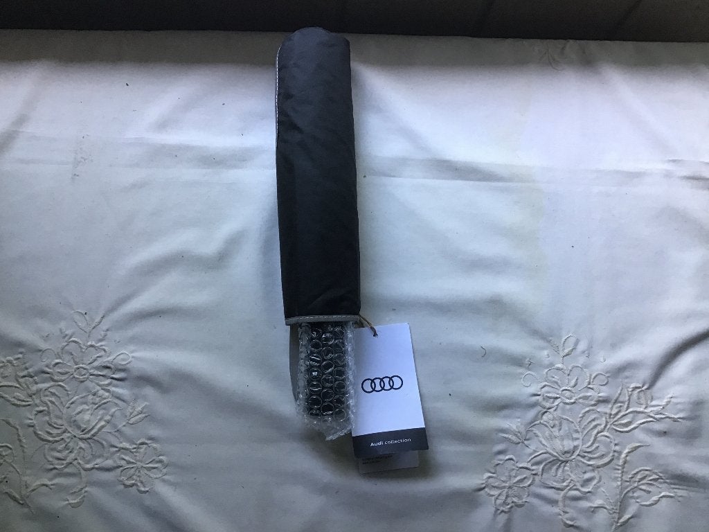 Audi paraplu (NIEUW), Ophalen of Verzenden, Nieuw, Zwart