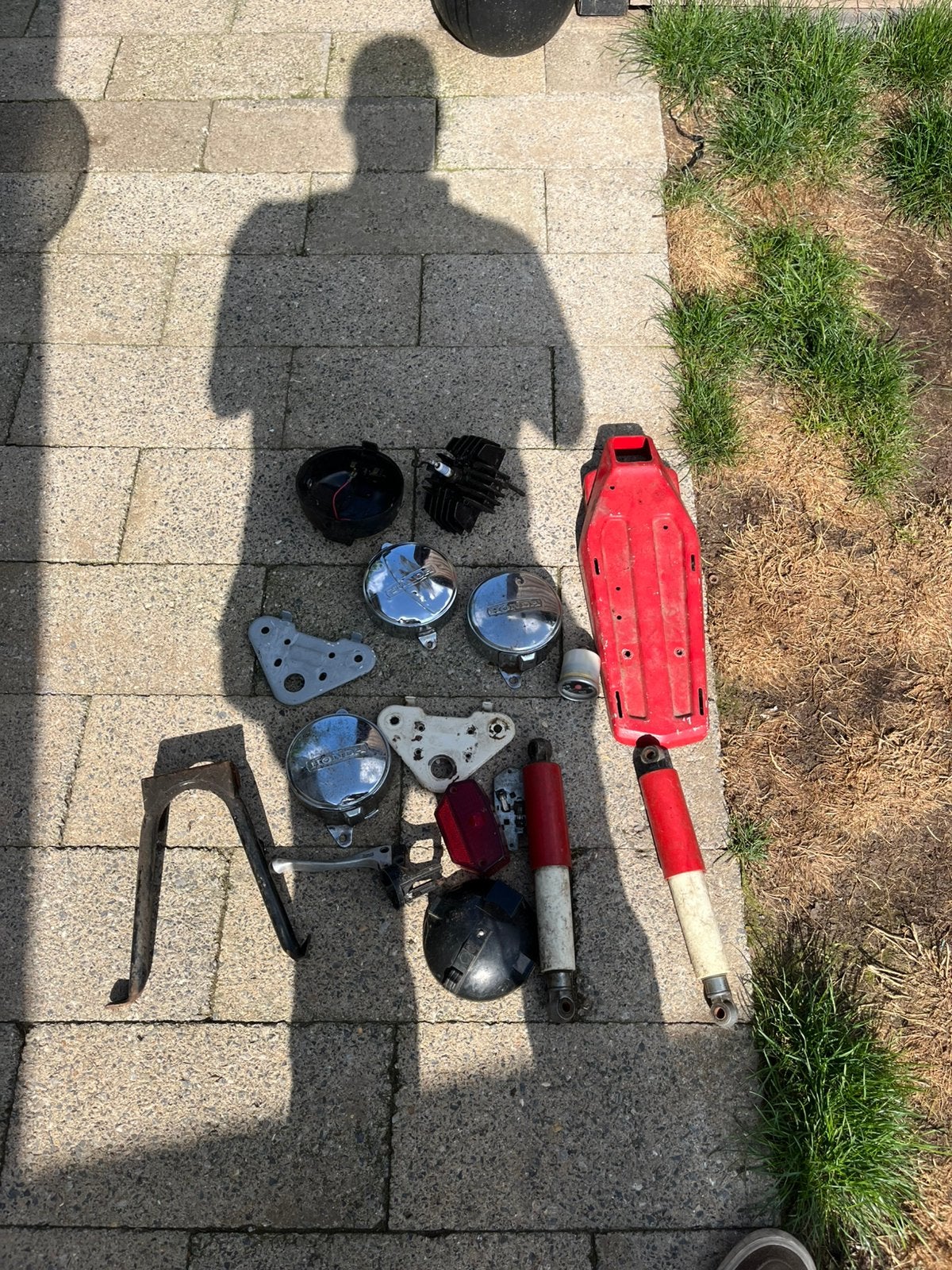 Honda camino onderdelen, Fietsen en Brommers, Brommeronderdelen | Oldtimers, Ophalen, Zo goed als nieuw, Blok