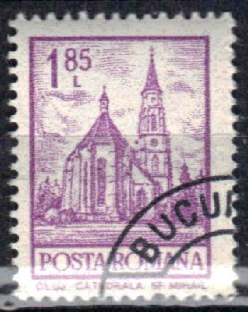 Roumanie 1972/1974 - Yvert 2772 - Série en cours (ST), Envoi, Affranchi