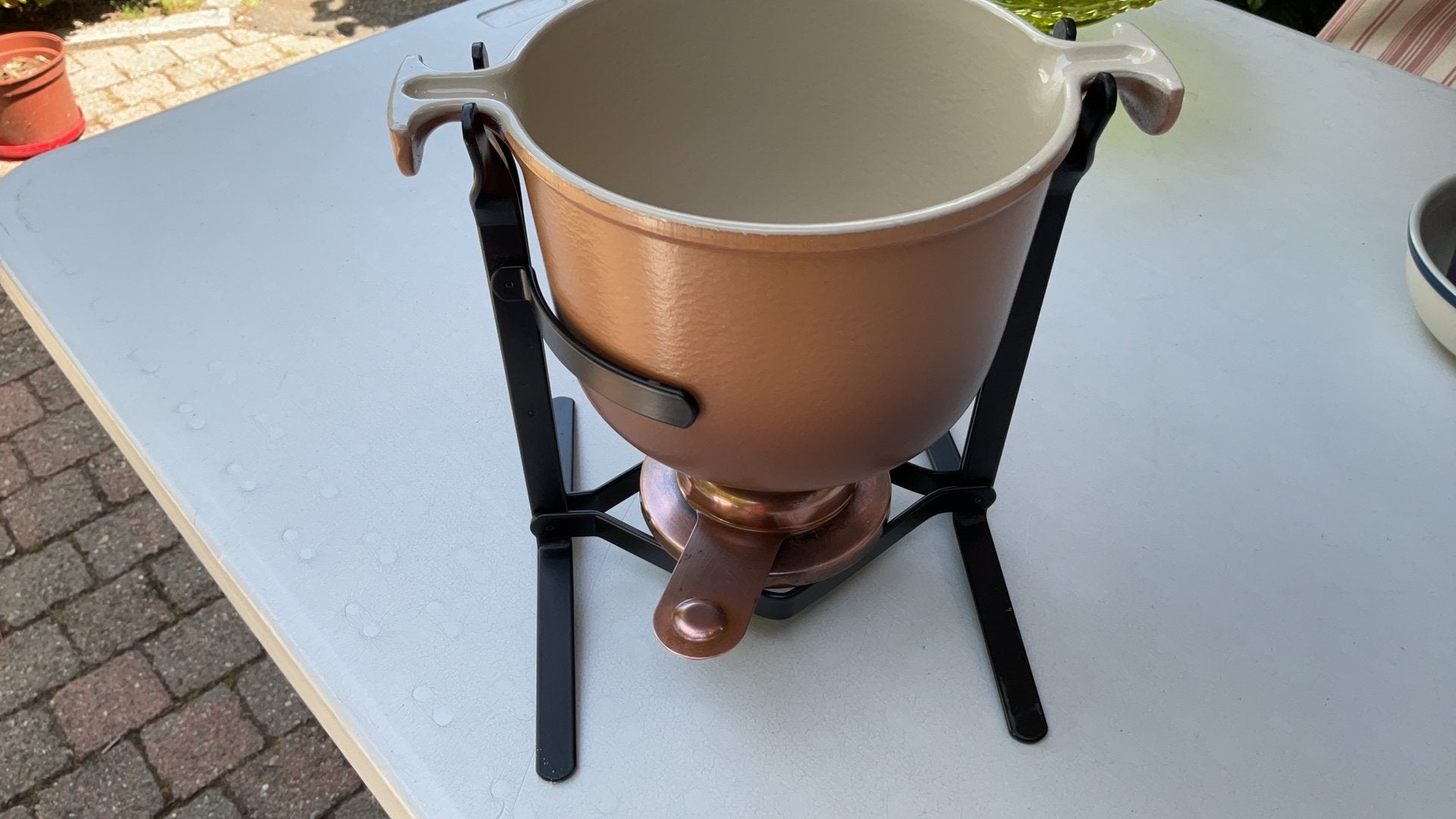 Le Creuset Fondue, Enlèvement ou Envoi, Comme neuf