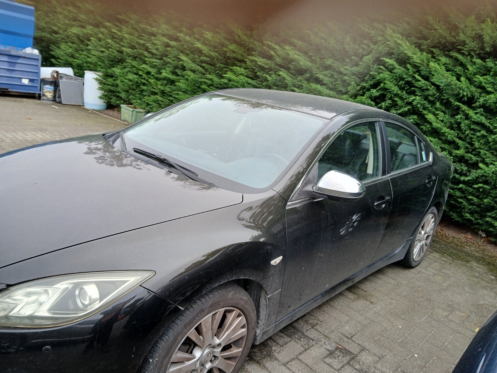 Mazda 6 met opknapbeurt, Autos, Cuir, Achat, Boîte manuelle, Noir