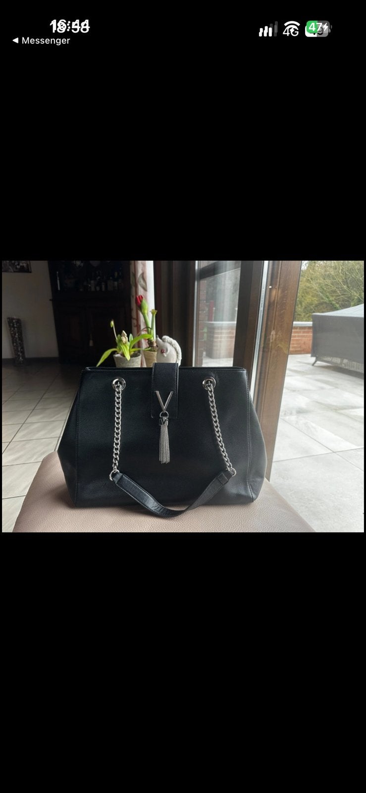 Sac Valentino pour dames, Enlèvement, Comme neuf, Noir, Sac à main