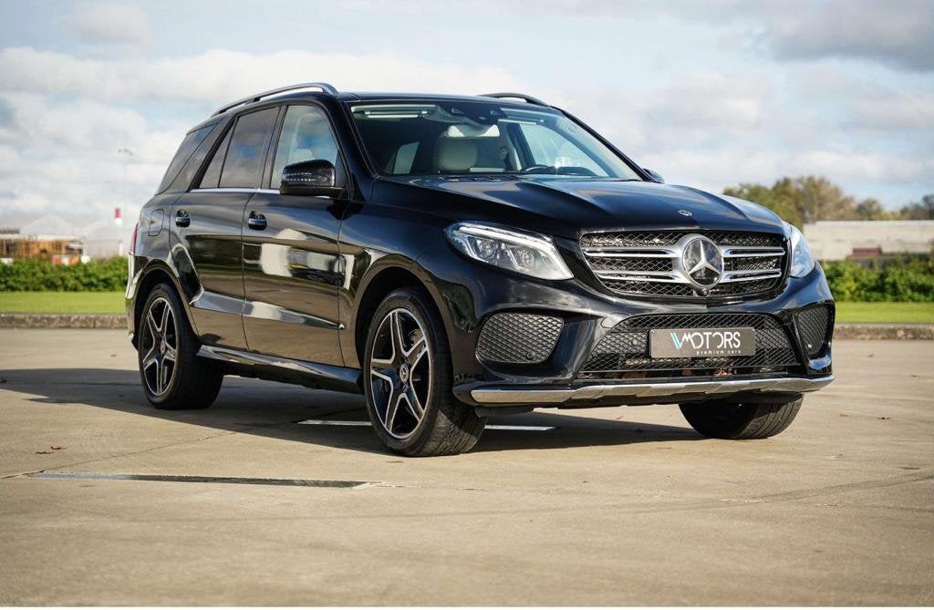 Mercedes-Benz GLE 250 d 4MATIC– 2018 –Automaat – Panoramadak, Auto's, Automaat, Beige, GLE, Zwart