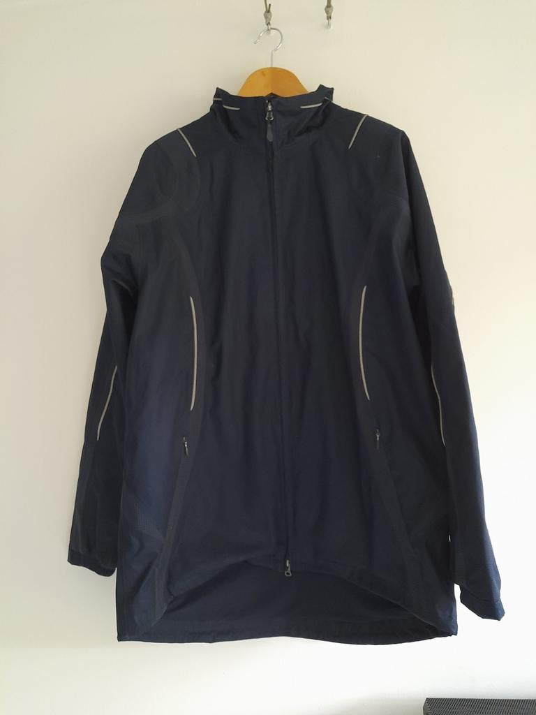 Donkerblauwe regenjas Jako XL, Ophalen
