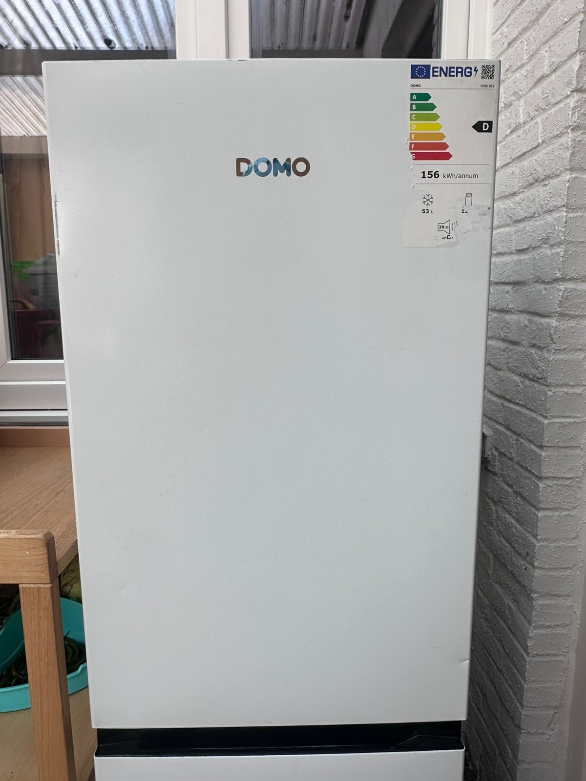 Frigo            Merk: domo          Kleur : wit, Enlèvement ou Envoi, Comme neuf