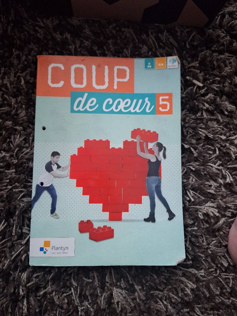 Coup de coeur 5 schoolboek, Boeken, Ophalen, Zo goed als nieuw, Frans