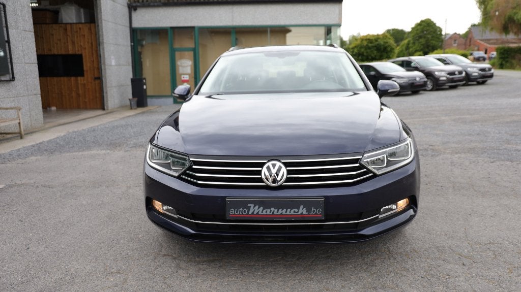 VW Passat break 1,4TSI 2017 GPS-Cruise-PDC-Front assist, Auto's, Blauw, 5 deurs, 119 g/km, Passat