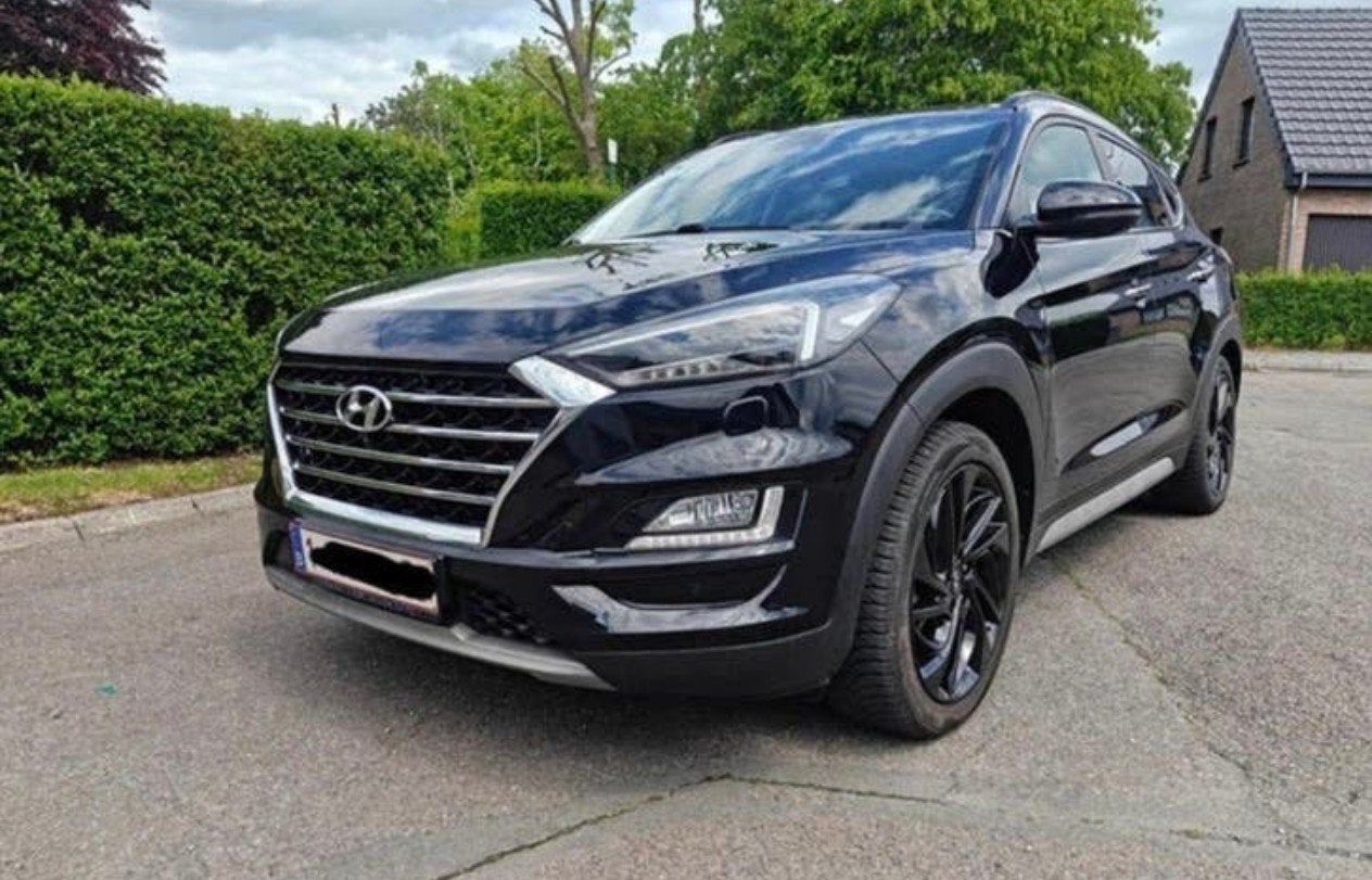 Hyundai Tucson 1.6 crdi 136cv glanzend zwarte editie bva, Auto's, Hyundai, 4 cilinders, Leder, 5 deurs, Particulier