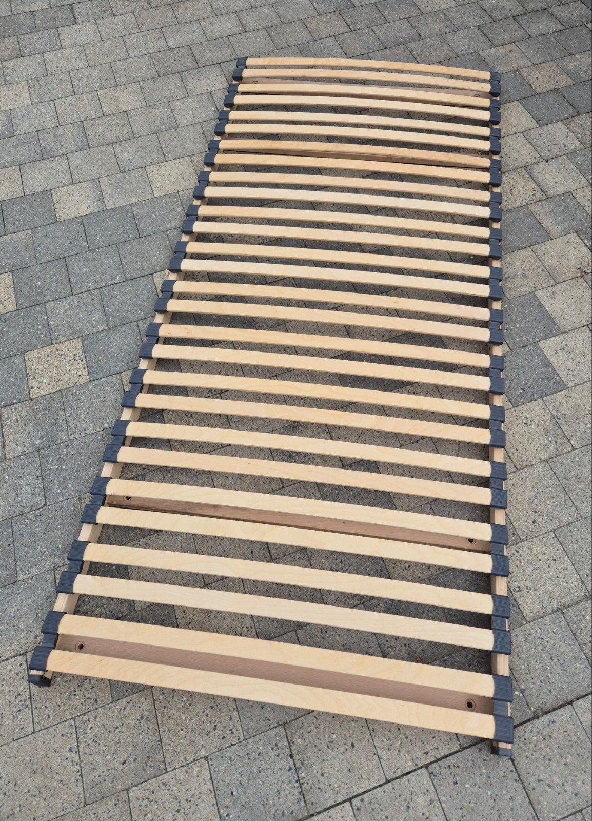 Gratis lattenbodem bedbodem 89-90 cm op 1m98, Ophalen, 90 cm, Bedbodem