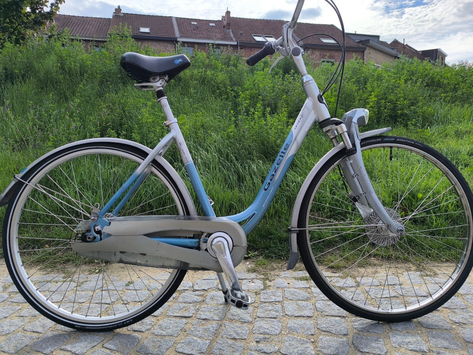 Gazelle Damesfiets uitstekende conditie Aluminiumframe, Fietsen en Brommers, Ophalen, Versnellingen, Zo goed als nieuw, 50 tot 53 cm
