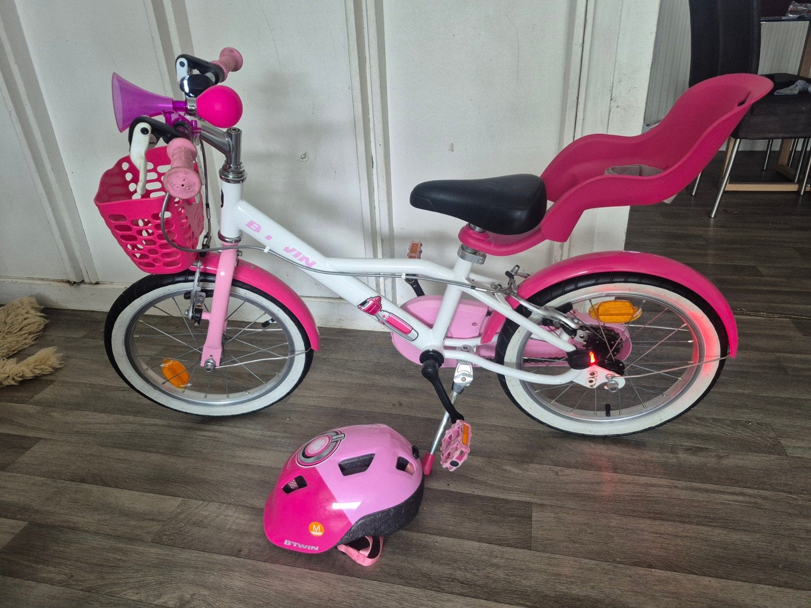 vélo fille 16pouces, Vélos & Vélomoteurs, Frein sur jante, B-Twin, 16 à 20 pouces, Enlèvement
