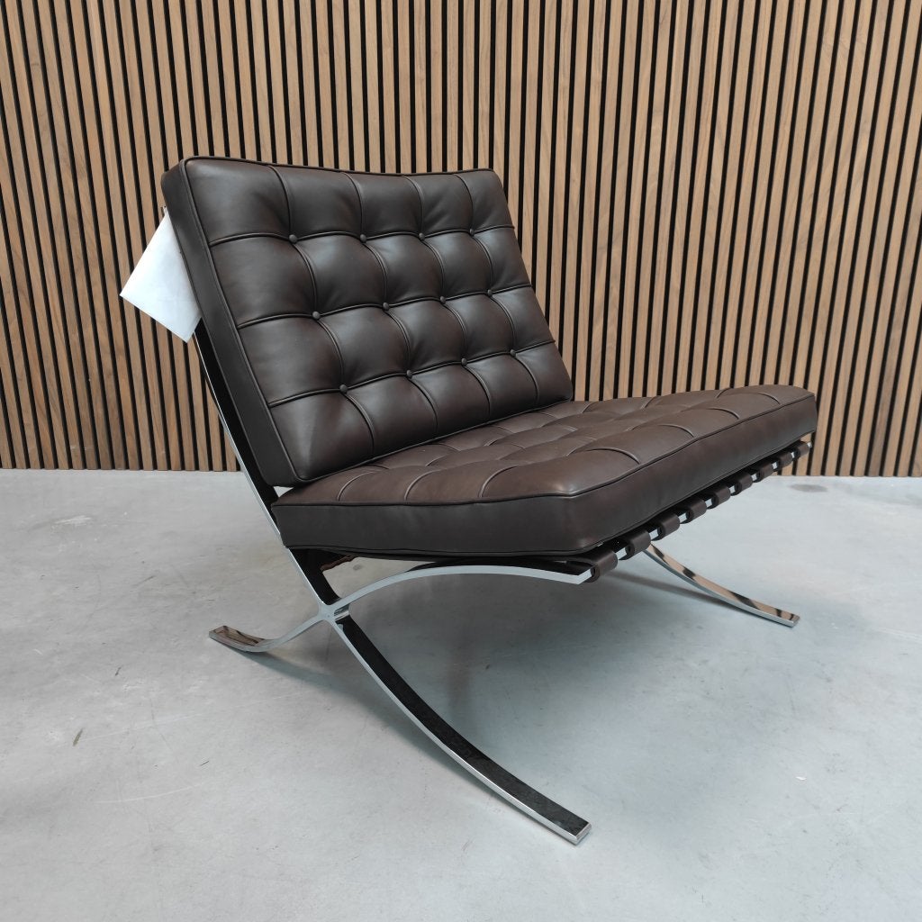 Knoll Barcelona chair- Relax Mokka, Enlèvement ou Envoi
