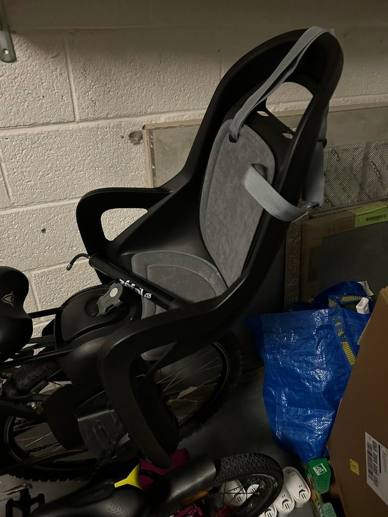Siège de vélo cadre Polisport, Repose-pieds, 9 à 36 kg, Enlèvement, Utilisé