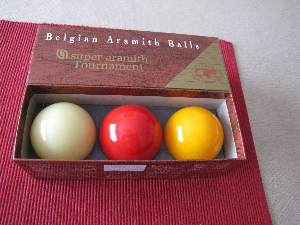 biljartballen Aramith, Ophalen of Verzenden, Zo goed als nieuw