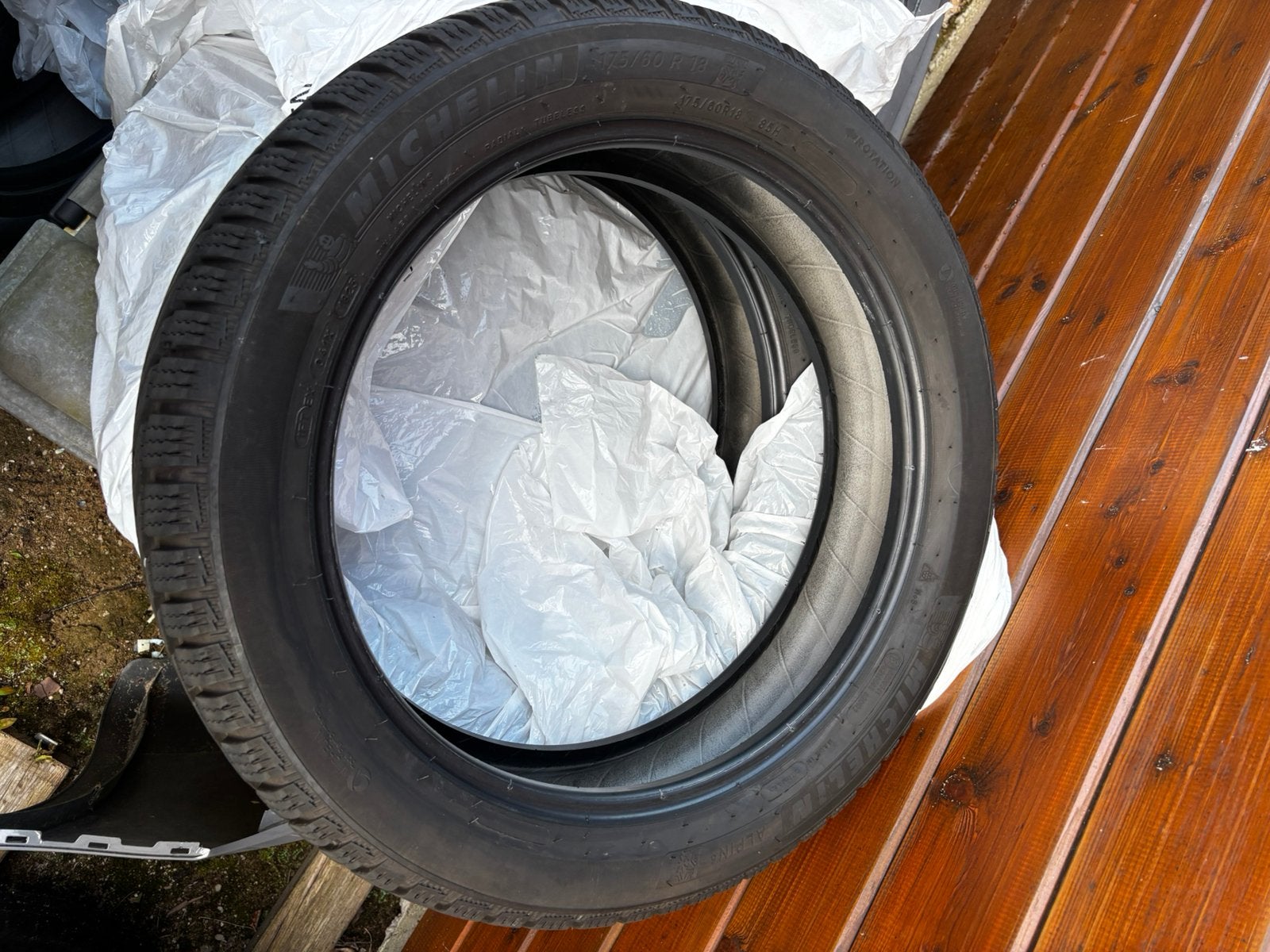 Winterbanden te koop 175/60 R18 85H, Autos : Divers, Accessoires de voiture, Enlèvement, Comme neuf