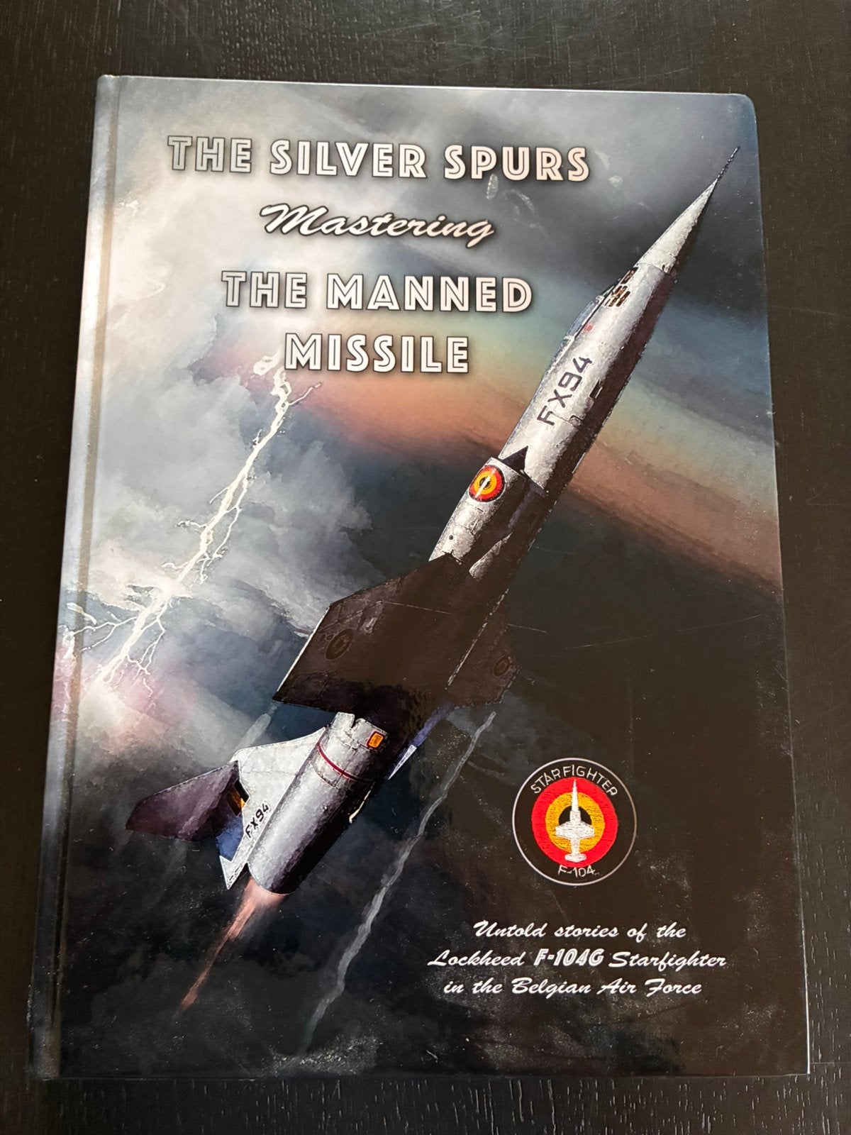 Belgische luchtmacht The silver spurs F104G Starfighter, Collections, Enlèvement, Comme neuf