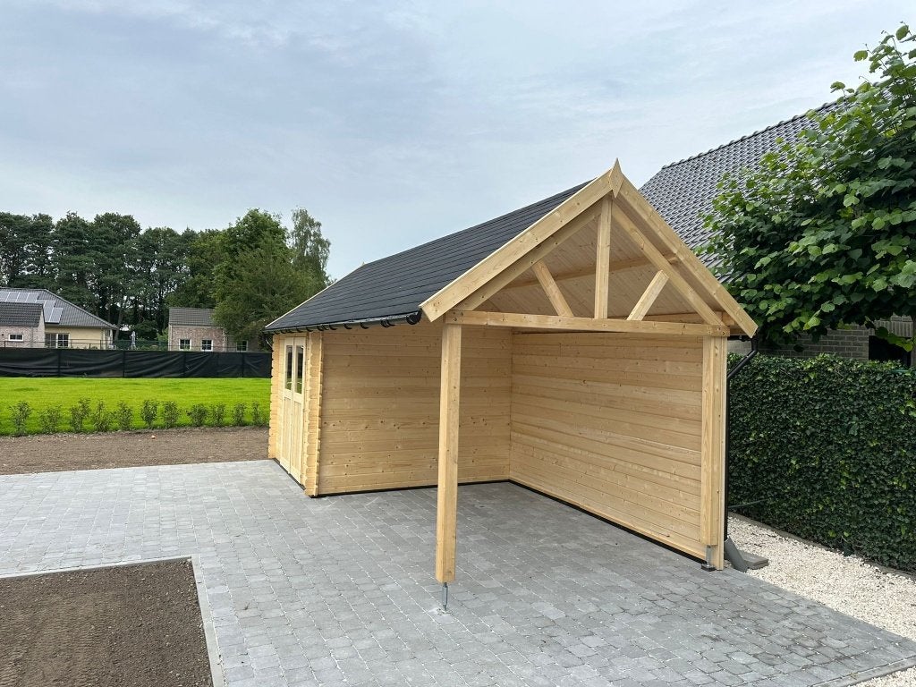 Nouveau abri de jardin avec toit en forme de selle pour cott, Envoi, Neuf