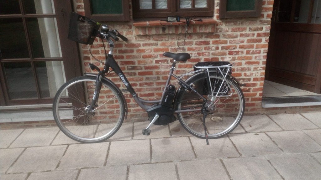 Vélo électrique de type hollandais, Vélos & Vélomoteurs, Autres marques, 47 à 51 cm, 50 km par batterie ou plus, Enlèvement