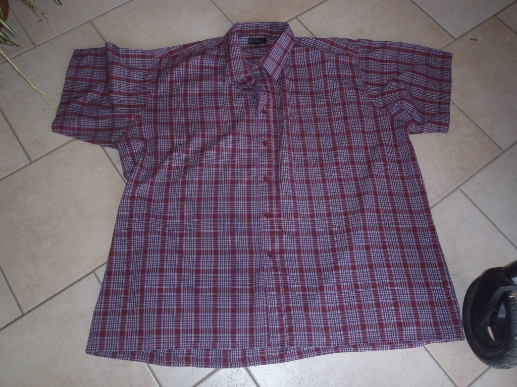 chemise à carreaux 5XL - Giverdy, Enlèvement ou Envoi, Comme neuf, Giverdy, Autres tours de cou