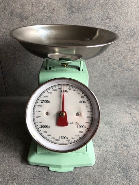weegschaal, Minder dan 10 kg, Keukenweegschaal, Ophalen of Verzenden, Zo goed als nieuw
