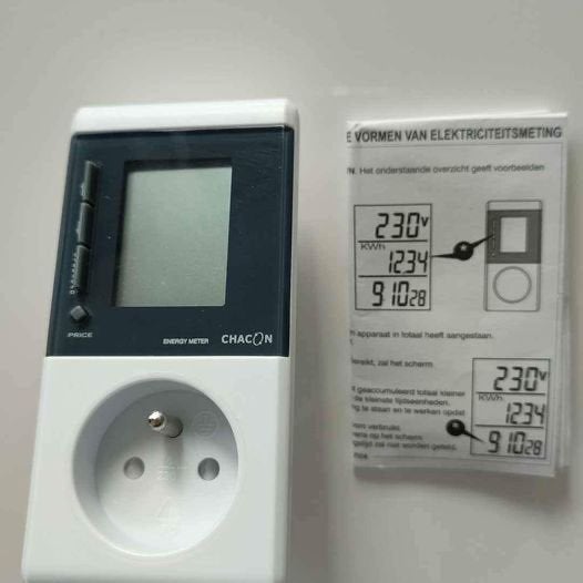 NIEUW: Chacon EcoWatt 550 Energiemeter / Verbruiksmeter, Enlèvement ou Envoi, Neuf