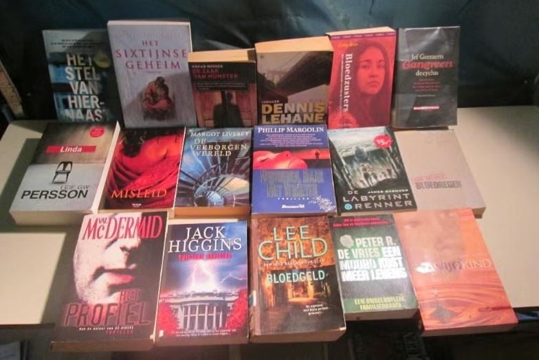 17 grands thrillers, Livres, Thrillers, Comme neuf, Enlèvement ou Envoi