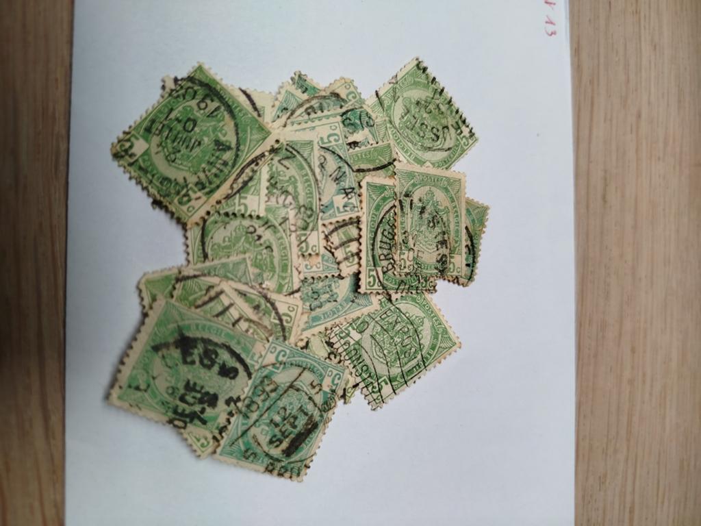 Belgische postzegels lot 32, Verzenden
