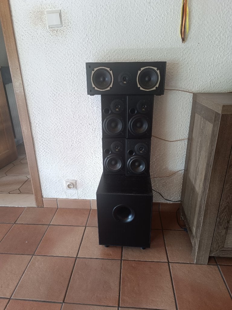 JBL home cinema speakers, Enlèvement, Utilisé, Haut-parleur central, JBL