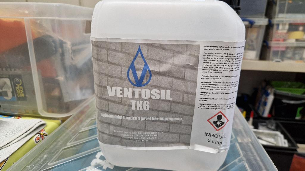Ventosil TK6 her-impregneermiddel 2,3L, Minder dan 5 liter, Ophalen, Gebruikt, Overige kleuren