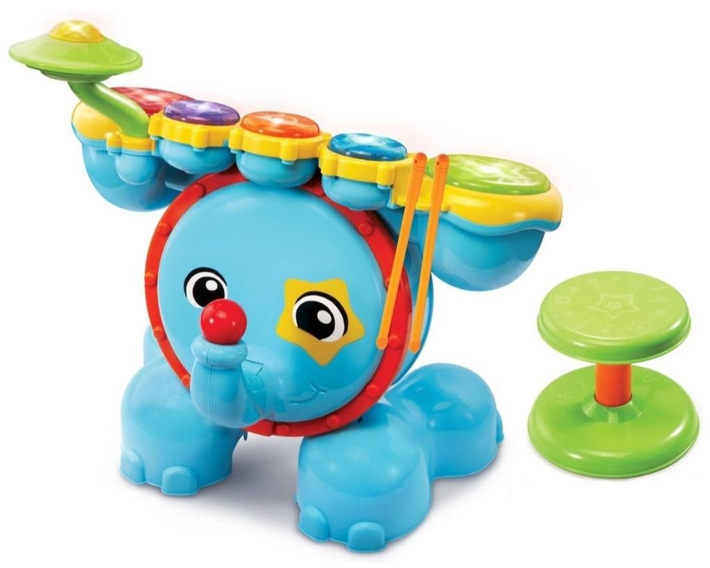 VTech Rock & Leer Drumstel, Kinderen en Baby's, Speelgoed | Vtech, Ophalen, Gebruikt, 2 tot 4 jaar