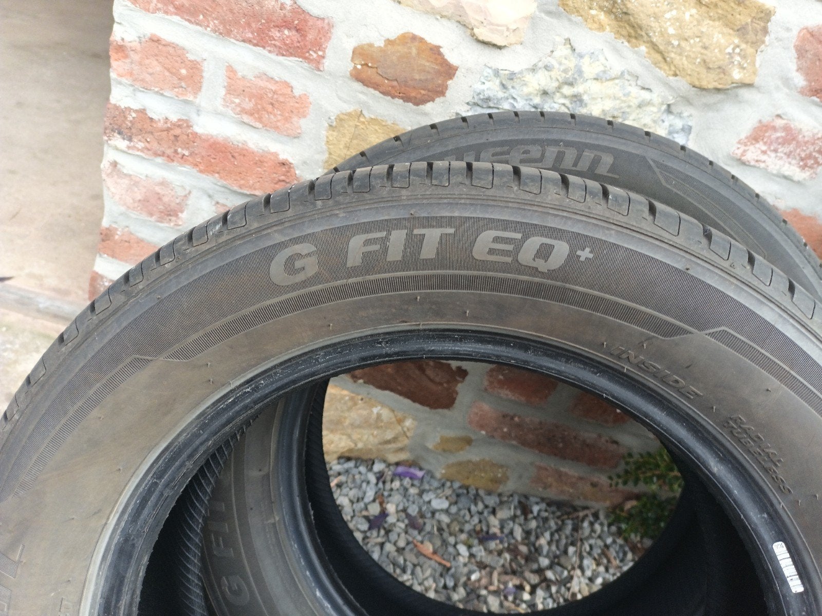 Pneus 15 pouces été 175/65/R15 84T, Enlèvement