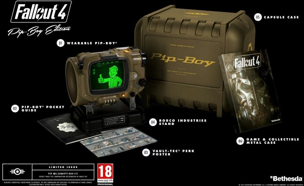 Fallout 4 Collector’s Edition – Pip-Boy – Xbox One, Consoles de jeu & Jeux vidéo, Jeux | Xbox One, Enlèvement ou Envoi, Comme neuf