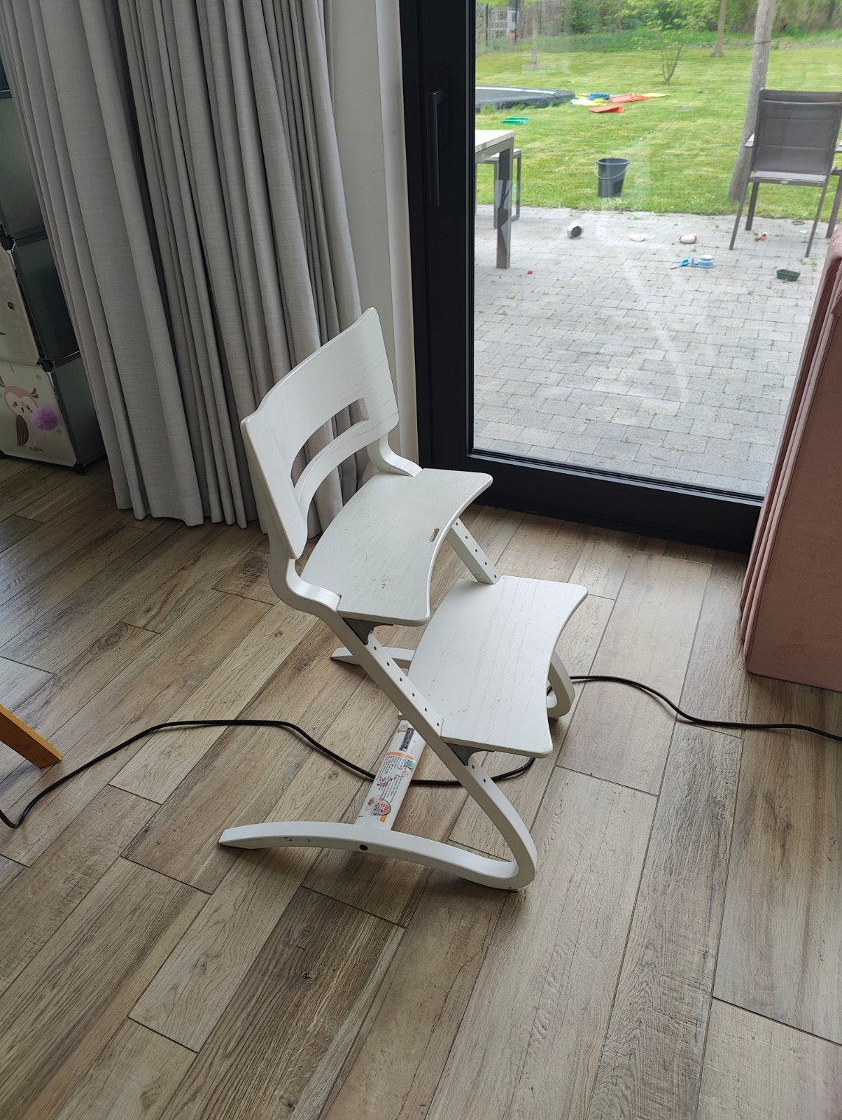 Gratis kinderstoel Leander wit, Ophalen