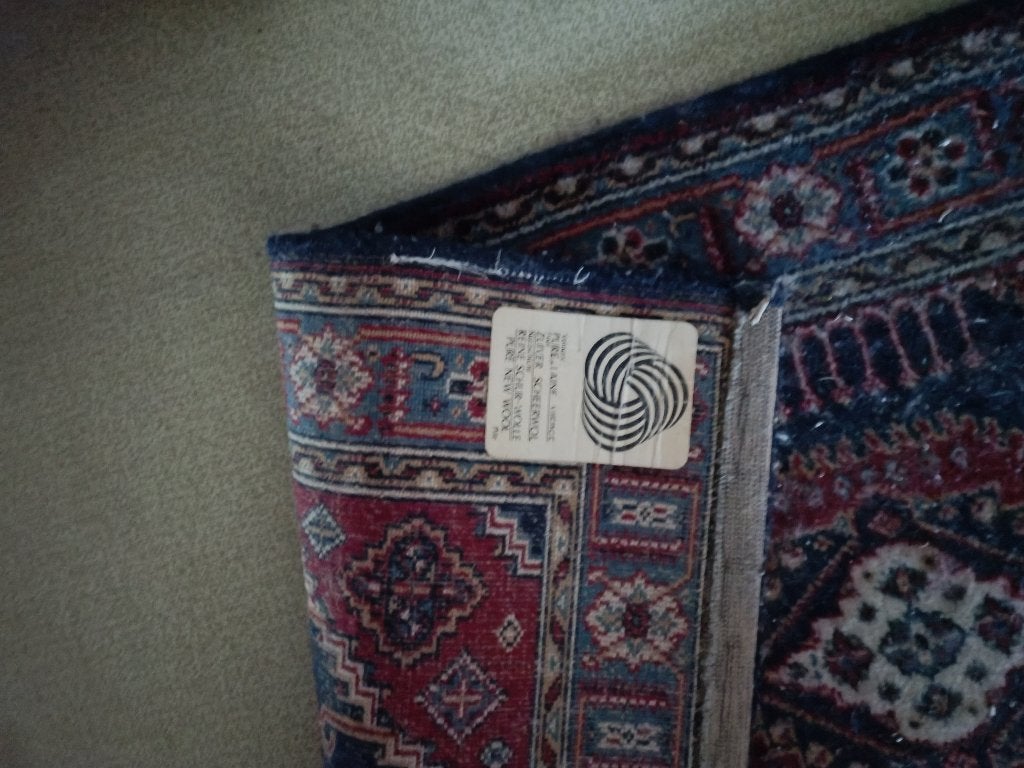 Wollen vintage tapijt, Huis en Inrichting, Ophalen, Gebruikt, 200 cm of meer, 50 tot 100 cm