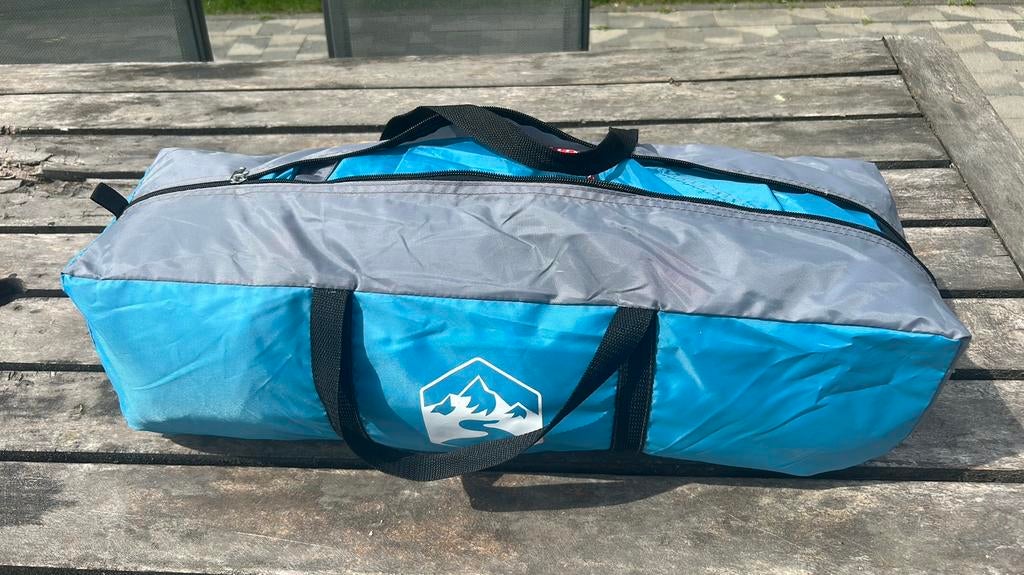 Waterdichte autotent blauw VidaXL, Caravans en Kamperen, Tenten, Ophalen, Zo goed als nieuw