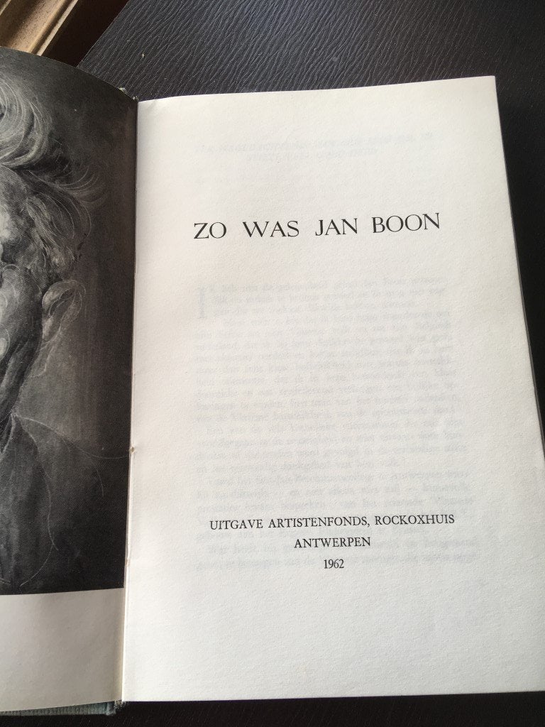 Zo was Jan Boon - 1962 - getuigenissen - activist, Antiek en Kunst, Antiek | Boeken en Manuscripten, Ophalen of Verzenden