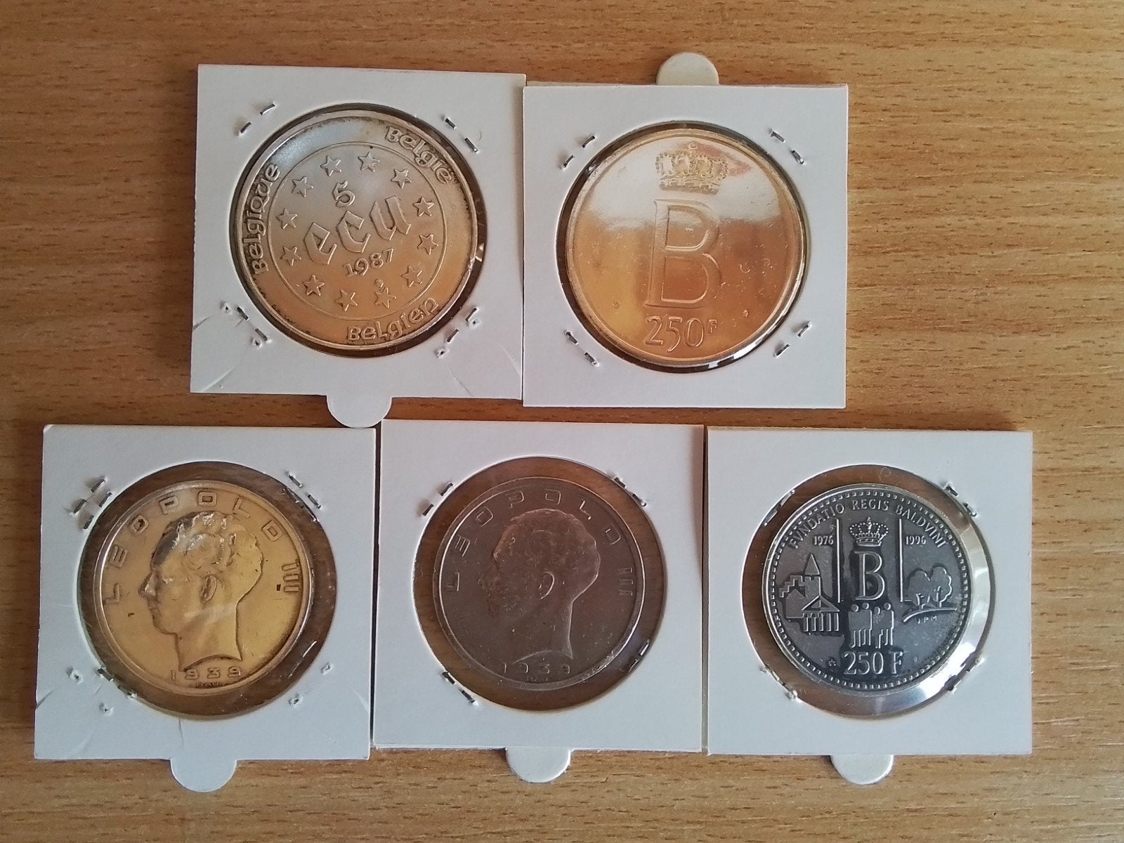 Belgische munten, Enlèvement ou Envoi