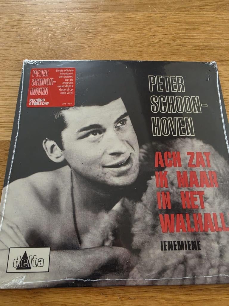 Peter Schoonhoven - ach zat ik naar in het walhalla, Verzenden, 7 inch, 2020 tot heden, Nieuw in verpakking