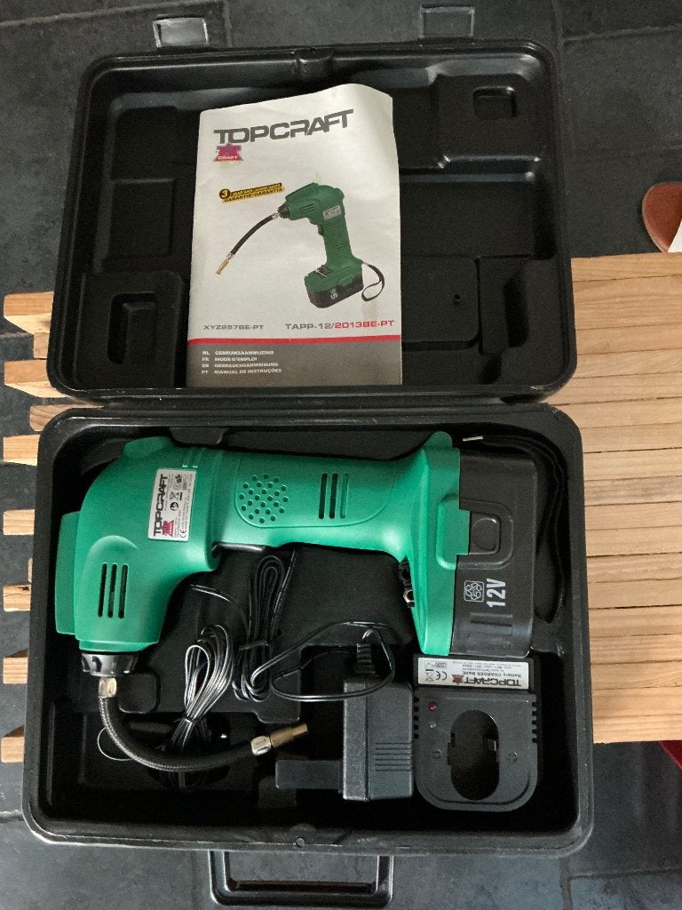 Topcraft oplaadbare compressor banden, Ophalen, Band, Topcraft, Nieuw