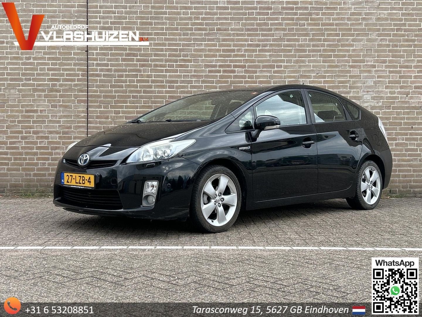 Toyota Prius 1.8 Dynamic | Camera | Cruise | Climate | Navi, Automaat, Zwart, Bedrijf, Berline