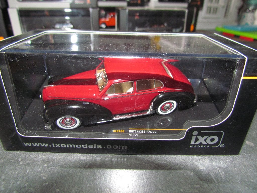 IXO Hotchkiss Anjou 1951 1/43, Hobby & Loisirs créatifs, Enlèvement ou Envoi, Neuf, Voiture