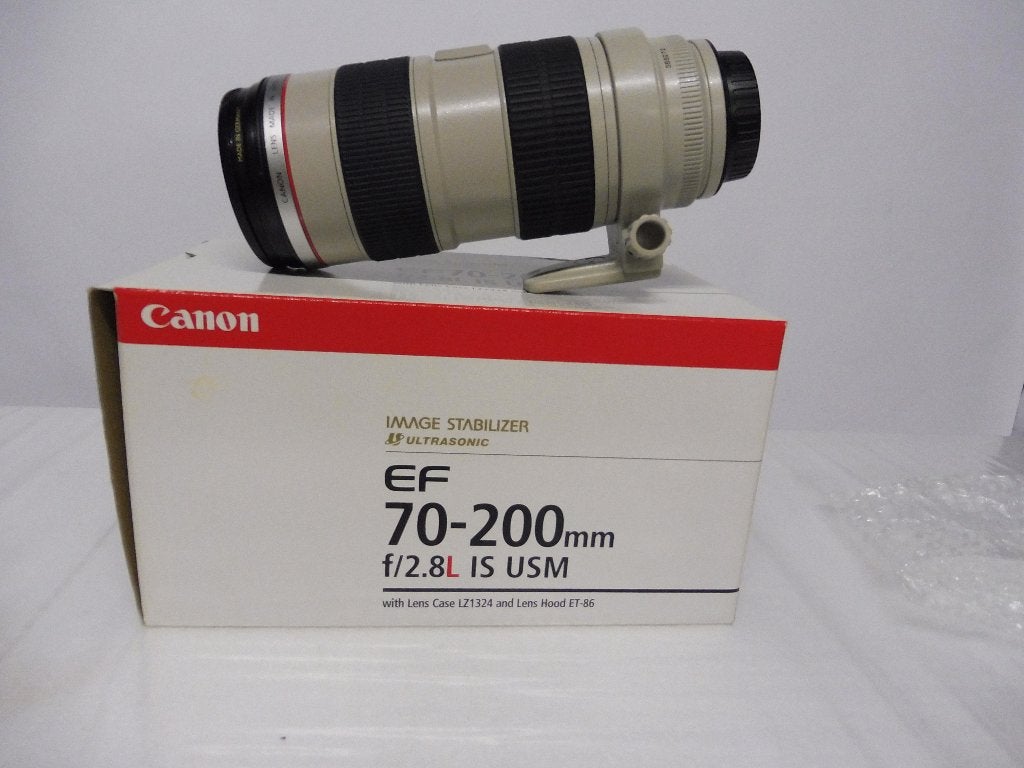 Canon lens EF 70-200mm, Audio, Tv en Foto, Ophalen, Canon, Zo goed als nieuw, 200 mm