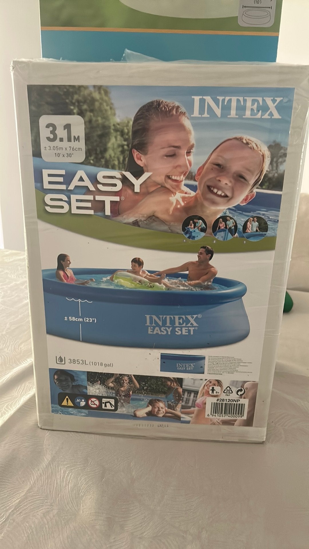 piscine 3,1 m, Enlèvement, Neuf, Rond, Piscine gonflable