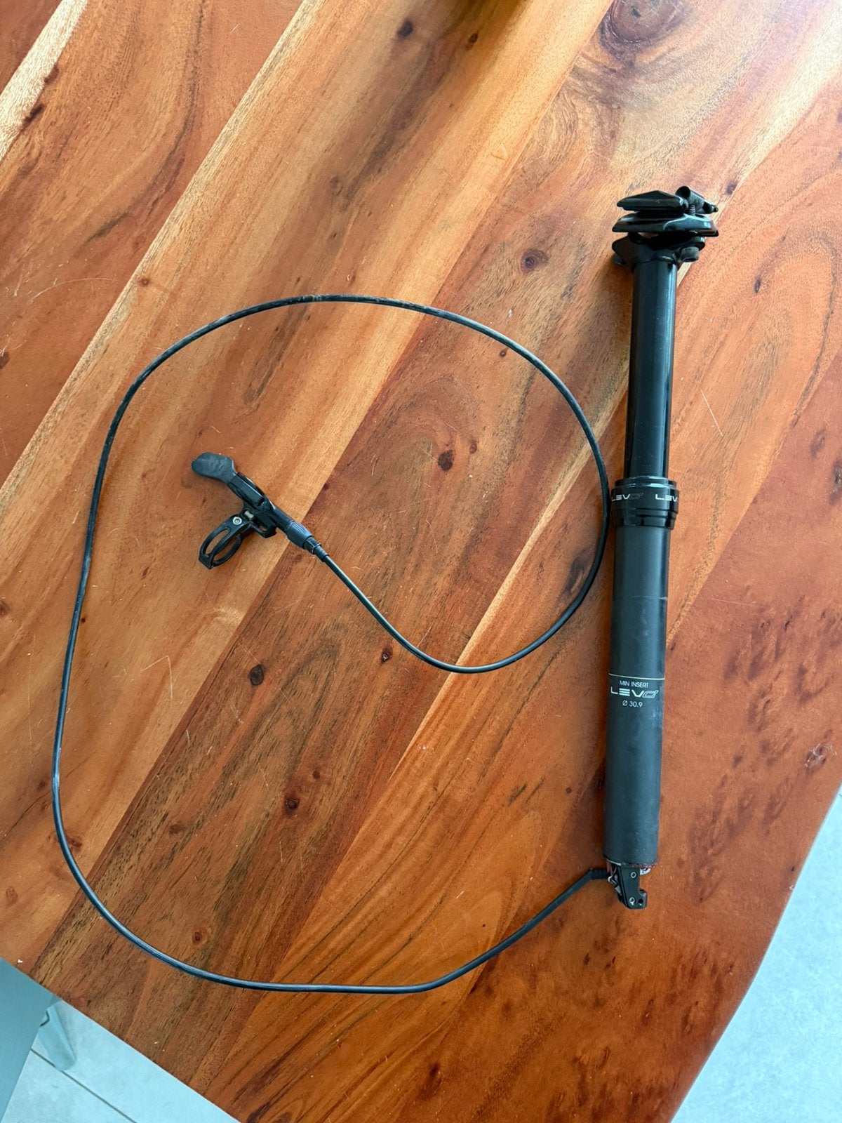 KS Lev dropper post 30,9mm met remote, Enlèvement, Comme neuf