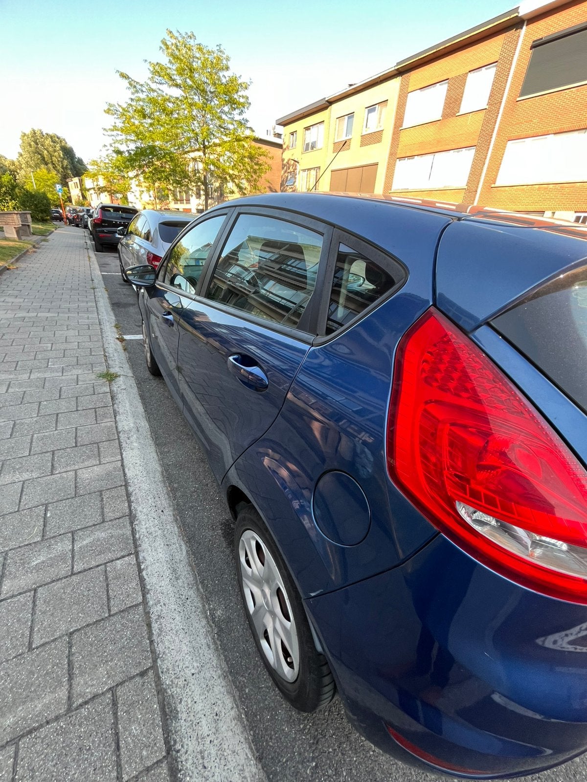Ford fiesta, Auto's, Euro 5, Stof, Blauw, Bruin