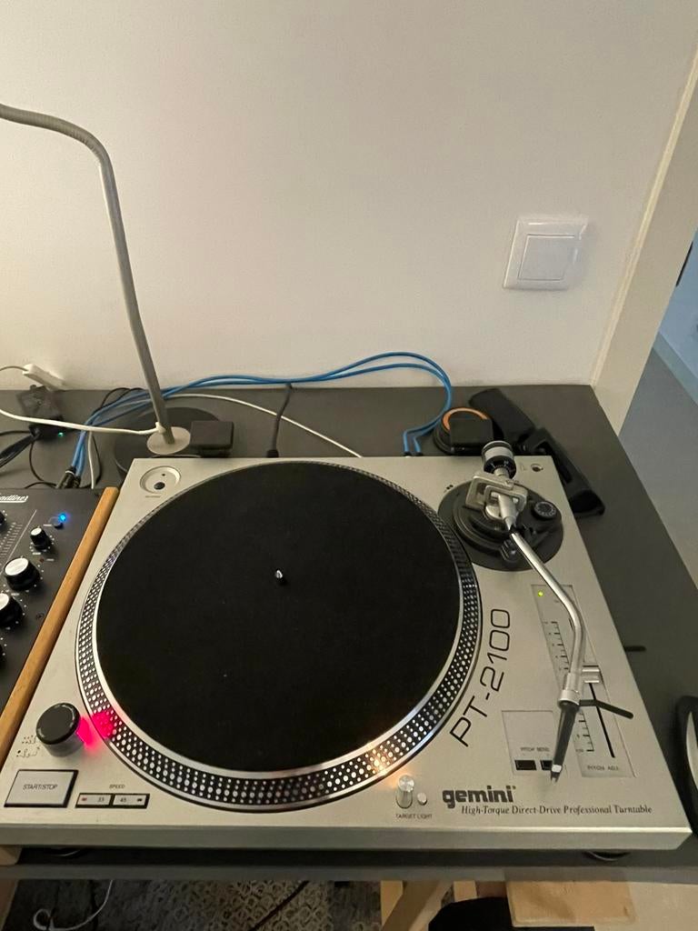 Gemini PT-2100 platine DJ direct drive, Autres marques, Réglage pitch, Tourne-disque, Enlèvement